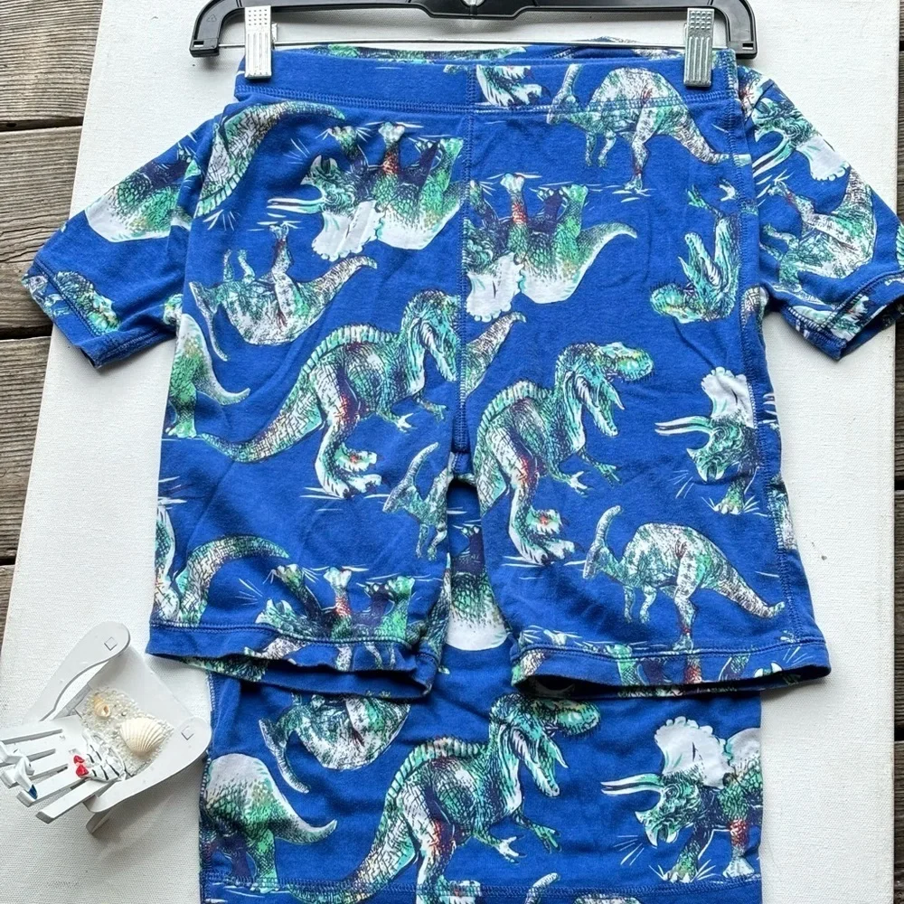 Gap Kids 100% Organic Cotton Dinosaur Graphic PJ Set